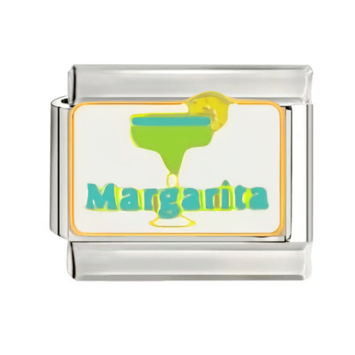 Wholesale talian Charm Starter Bracelets DIY square Single Section Creative Stainless Steel Composable Bracelet