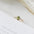 Wholesale Peridot Light Luxury Gold Plated Open Ring
