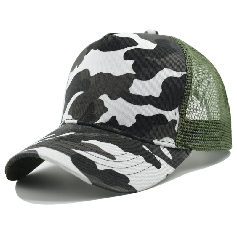 Wholesale Solid Color Five Panel Mesh Hat Baseball Cap ACC-HT-Xiny011