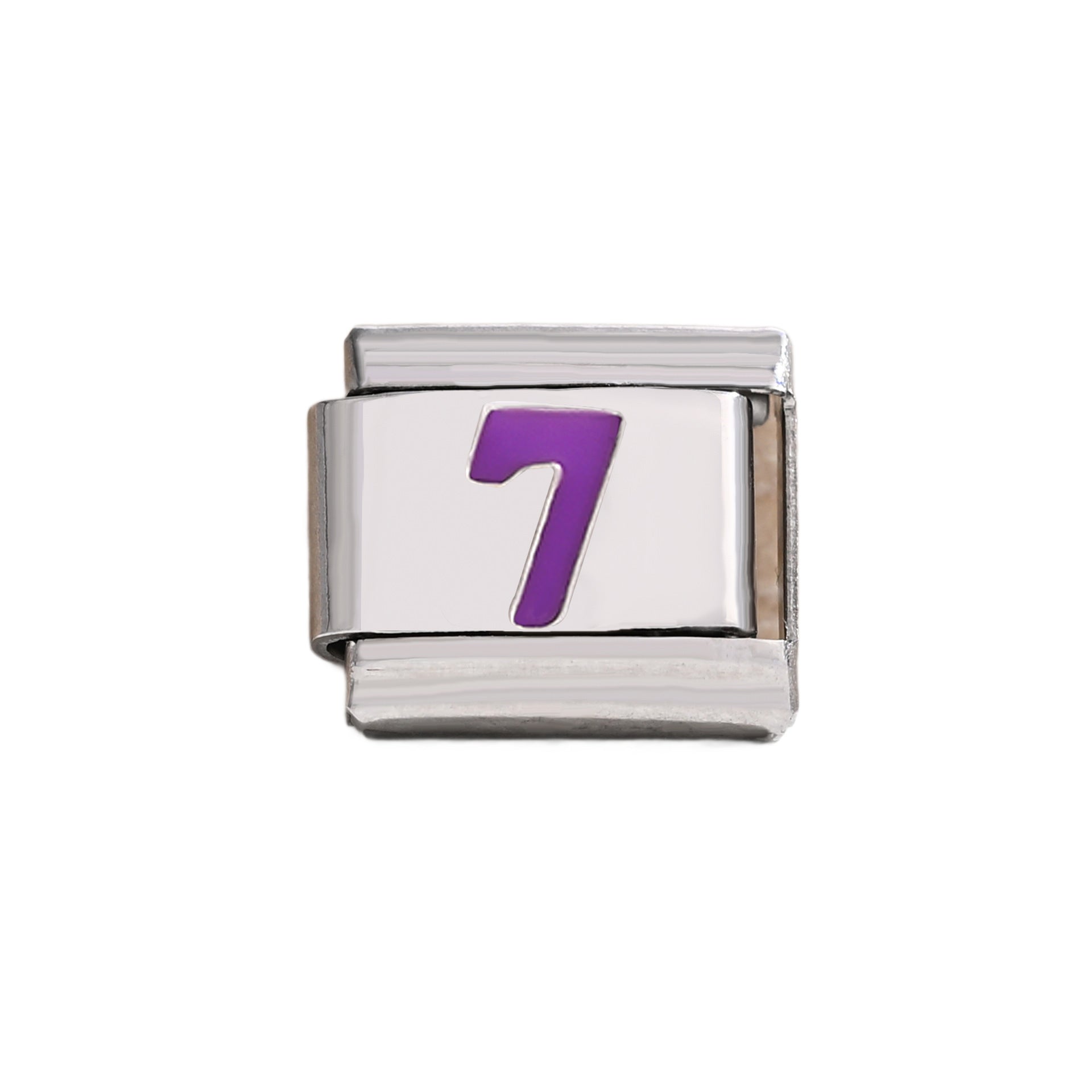 Wholesale 9mm Italian Charm Starter Bracelets DIY square Single Section Creative Stainless Steel Composable Bracelet