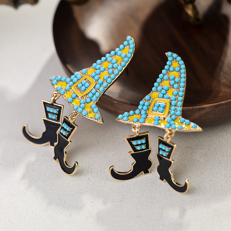 Wholesale Halloween Ghost Earrings  ACC-ES-RuLong016