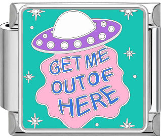 Wholesale Italian Charm Bracelet 9mm DIY creative  letter flower   Creative Stainless Steel Composable Bracelet