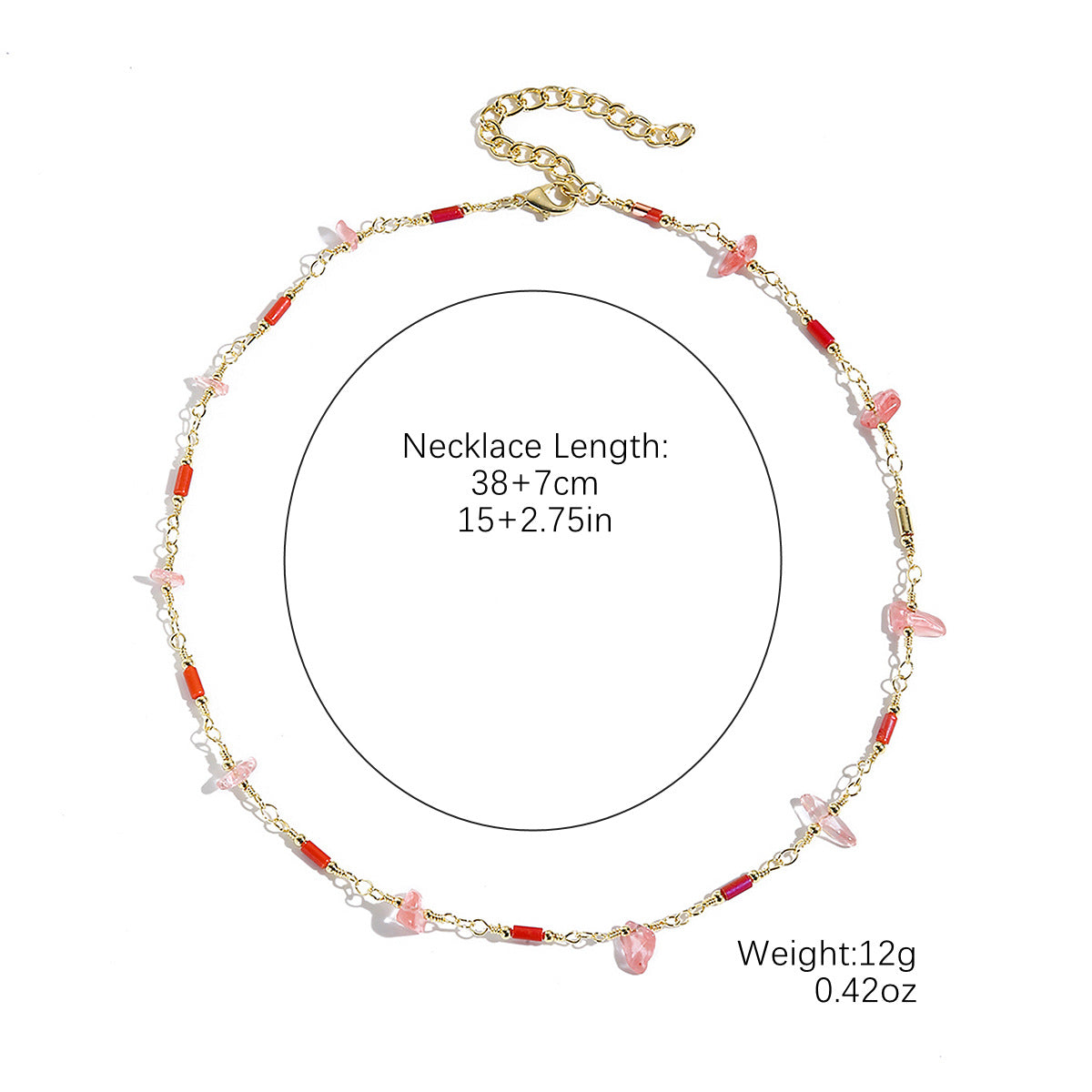 Wholesale Spring and Summer Gravel Double Layer Premium Pearl Necklace ACC-NE-ManYi008