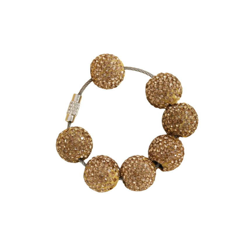 Wholesale Diamond Bracelet Wristlet Keychains ACC-KC-RongR081