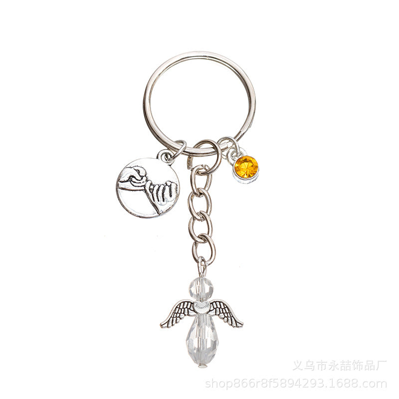 Wholesale Friendship Keychain Key Ring Decoration Pendant 12th Birthday Gift Bulk Keychains ACC-KC-Yongz002