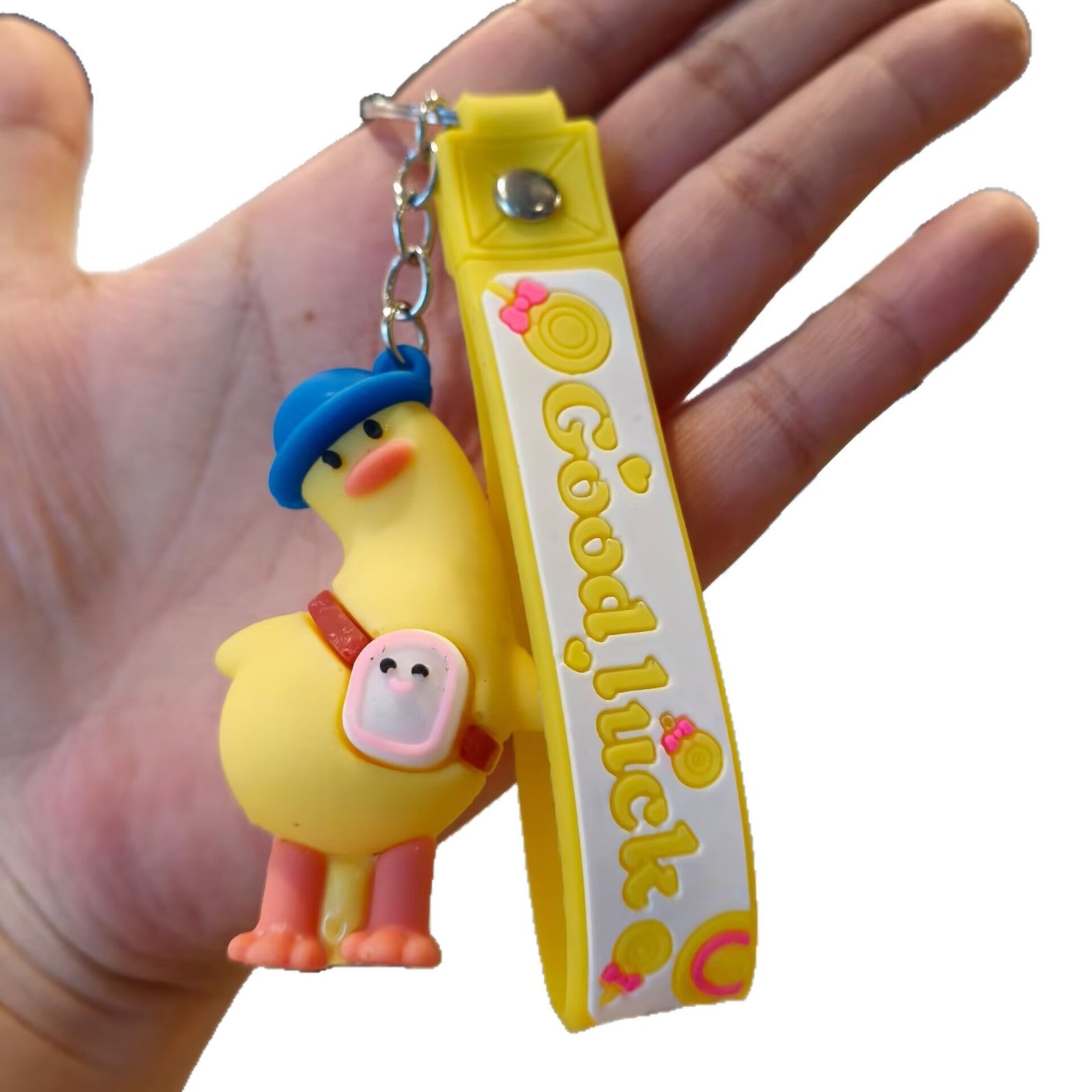 Wholesale Cute Cartoon Duck Keychain Bag Charm Fashion Accessory