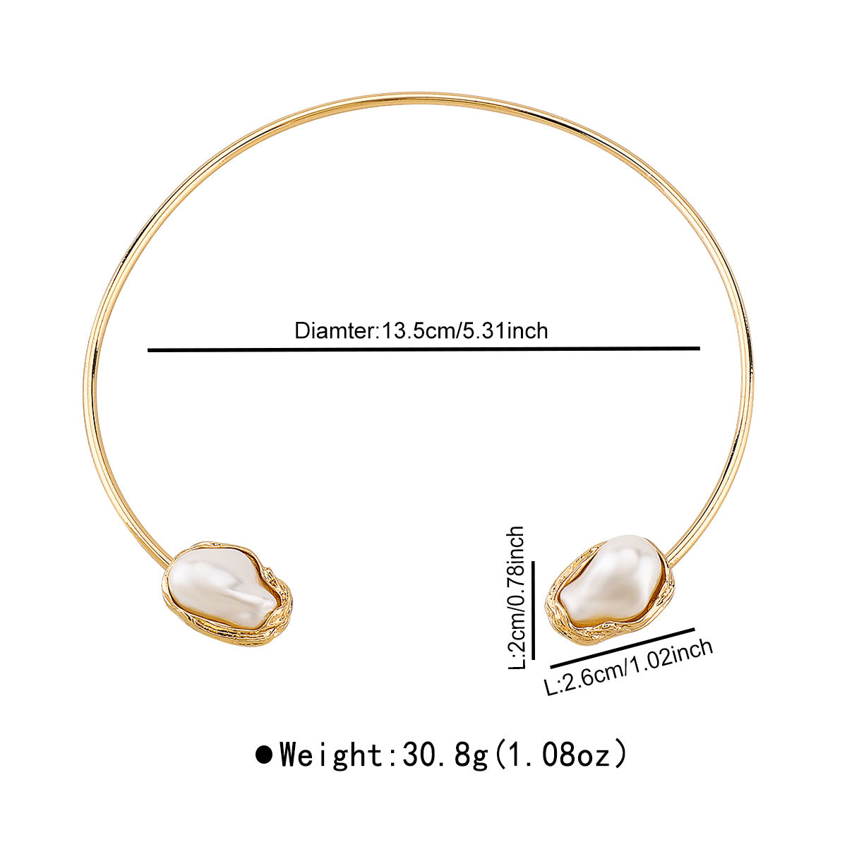 Wholesale Alloy Flower Exaggerated Irregular Pearl Geometric Earrings Ring Collar Bracelet