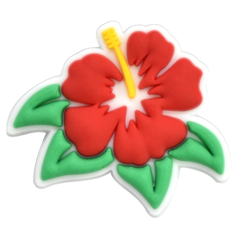 Wholesale Random 100pcs Flowers Series Shoes Accessories Shoes Charms