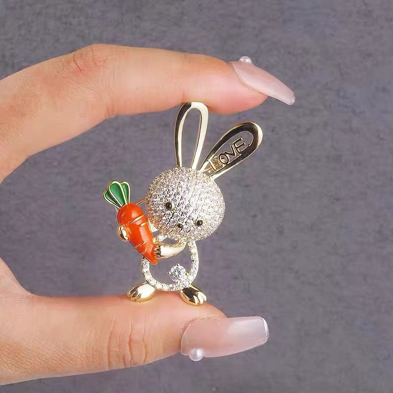 Wholesale  Cute Rabbit Brooch