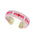 Wholesale  Mother's Day Letter Embroidery Woven Opening Bracelet