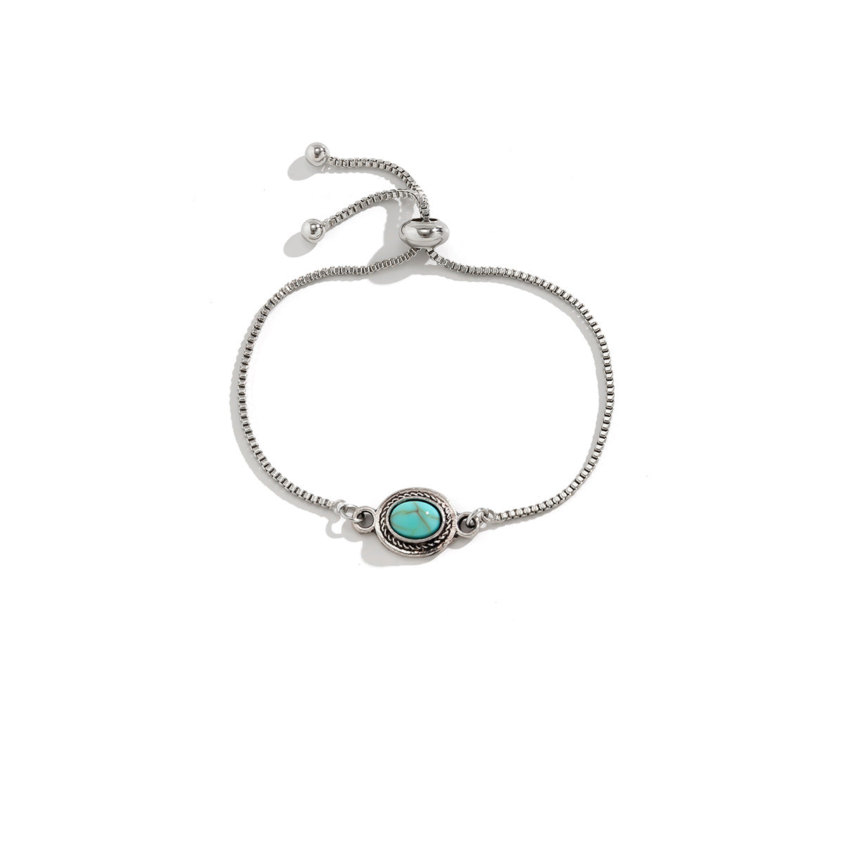 Wholesale Geometric Chain Bracelet Women Alloy Fashion Jewelry Accessory Party Everyday Wear