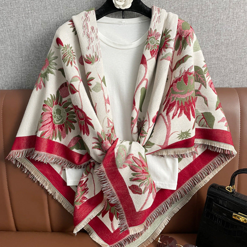 Wholesale Large Square Towel Silk Scarf