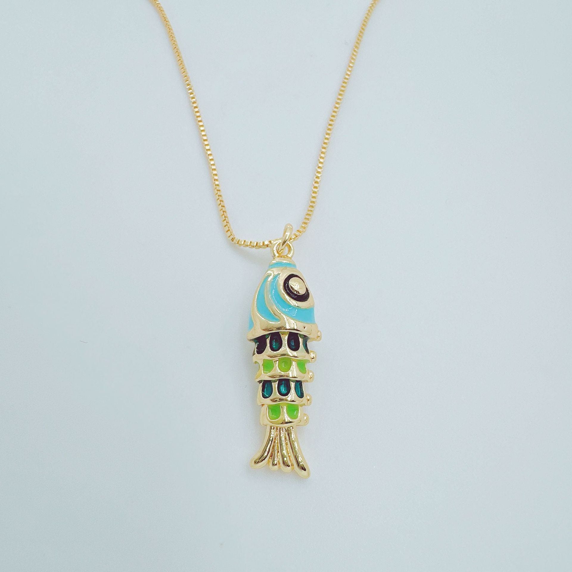 Wholesale Modern Pendant Necklace Copper Electroplated Fashion Accessory for Women Gift