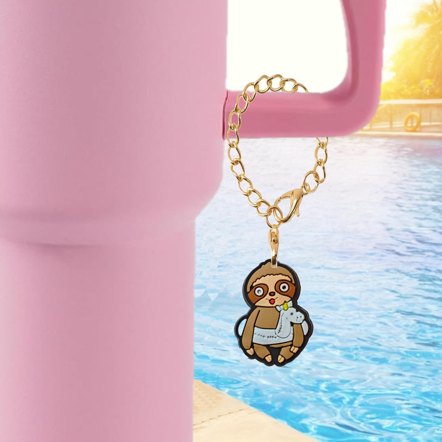 Wholesale Cartoon Koala Soft Rubber Hanging Chain Cup Accessories Chain ACC-CA-XieJi002
