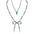 Wholesale Pearl Bow Western Lightning Cowboy Girl Necklace