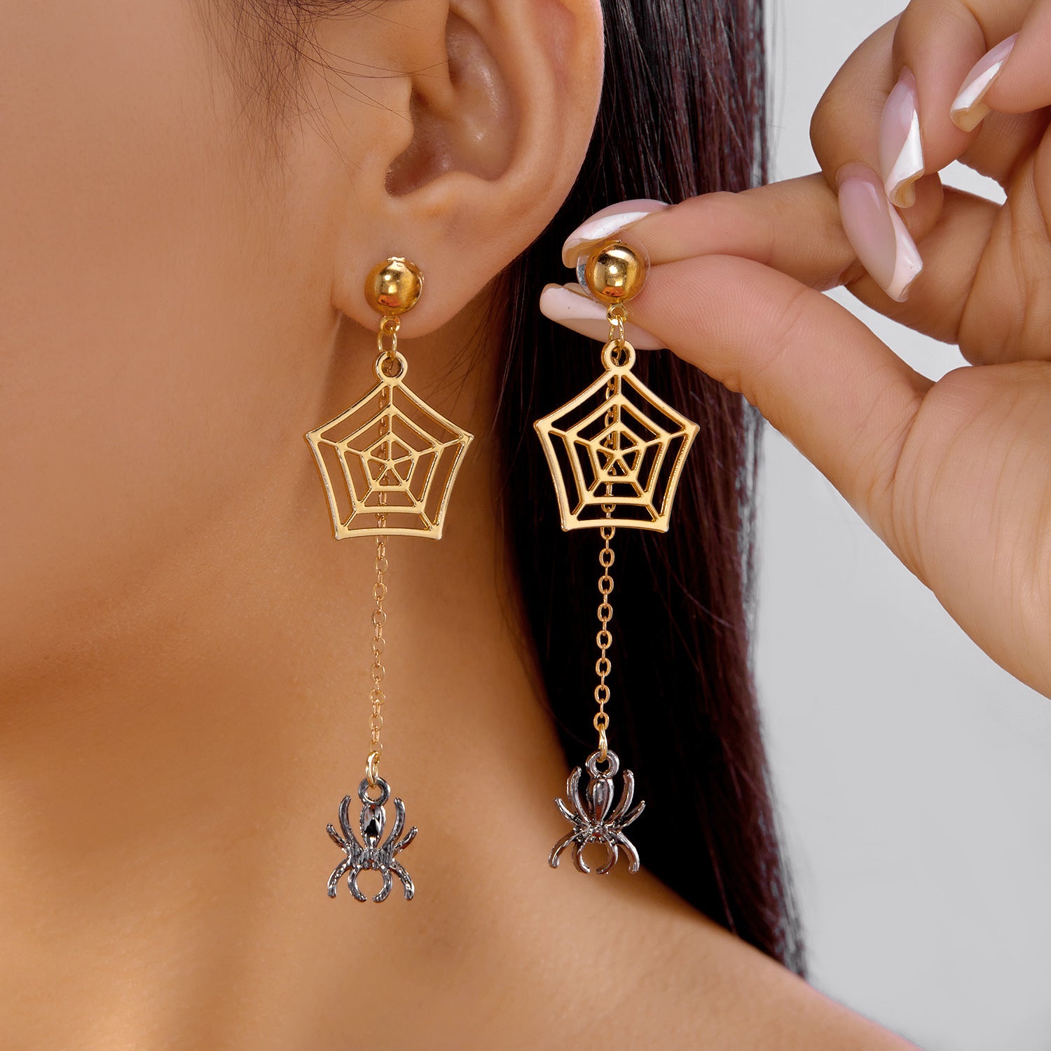 Wholesale Halloween Alloy Tassel  Earrings