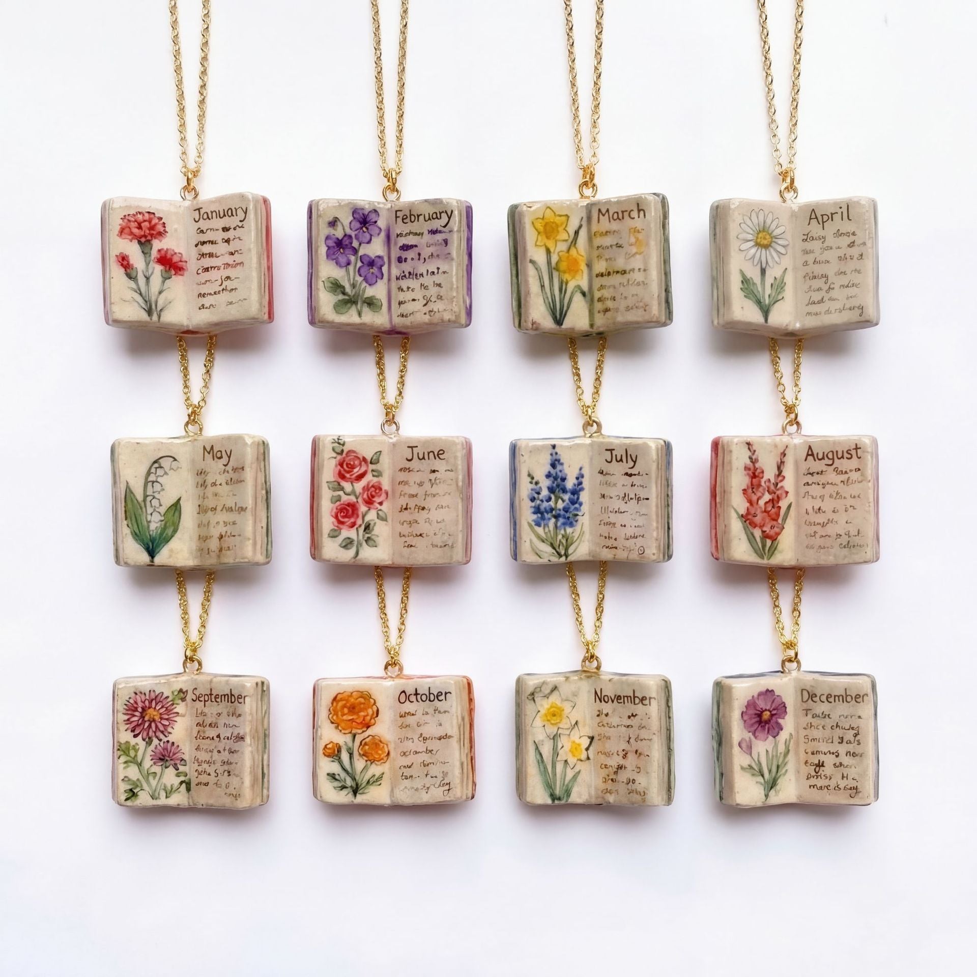Wholesale Retro Book Pendant Necklace Stylish Copper Design With Everyday Appeal Casual Fashion Accessory Gift