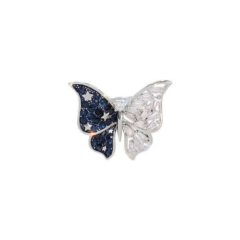 Wholesale Butterfly Open Adjustable Rings