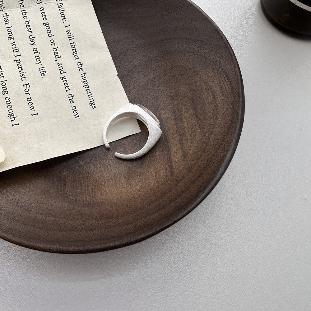 Wholesale Retro Inlaid Cat' s Eye Simple and Versatile Ring