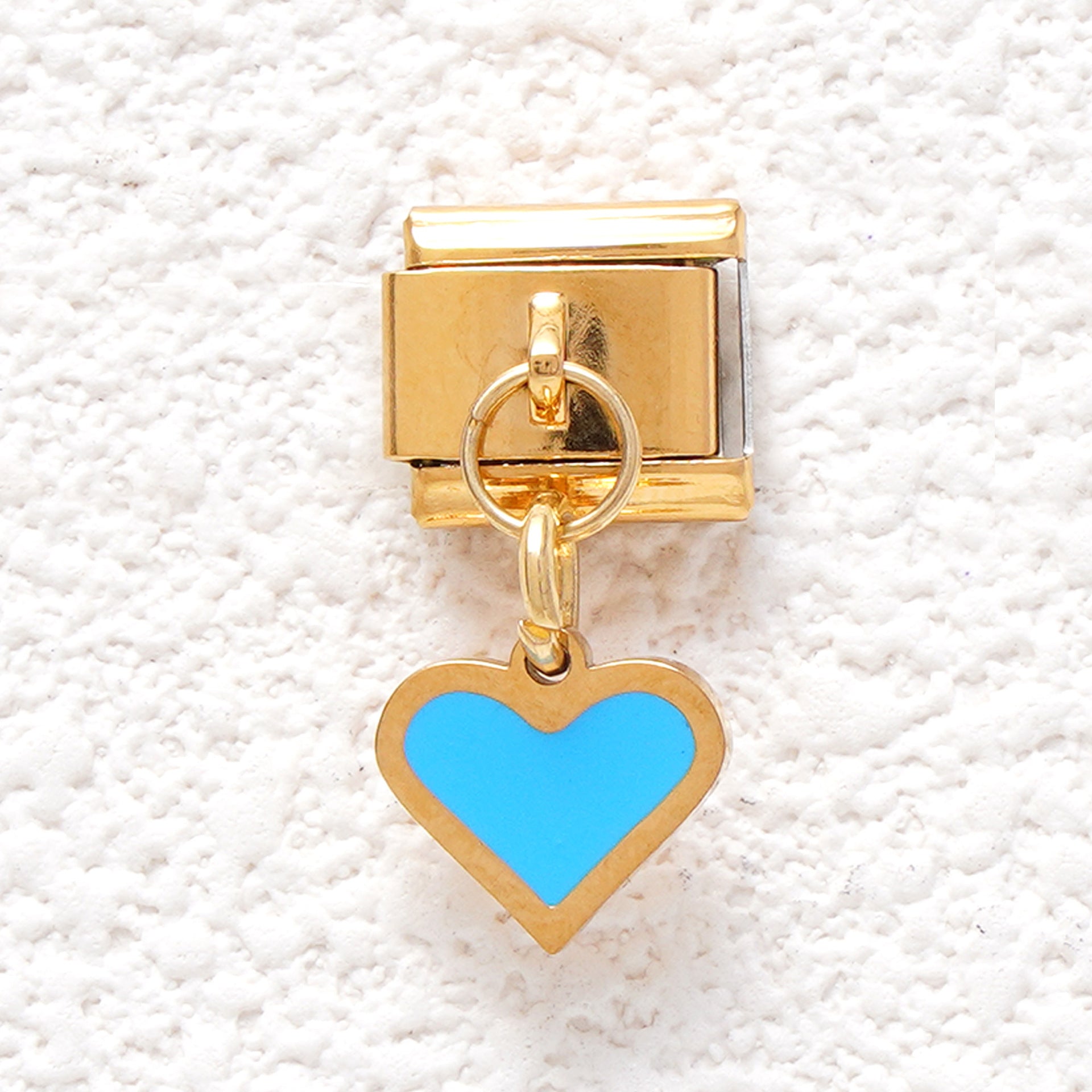 Wholesale Italian Charm Bracelet 9mm DIY Splicing Flower Series Stainless Steel Composable Bracelet