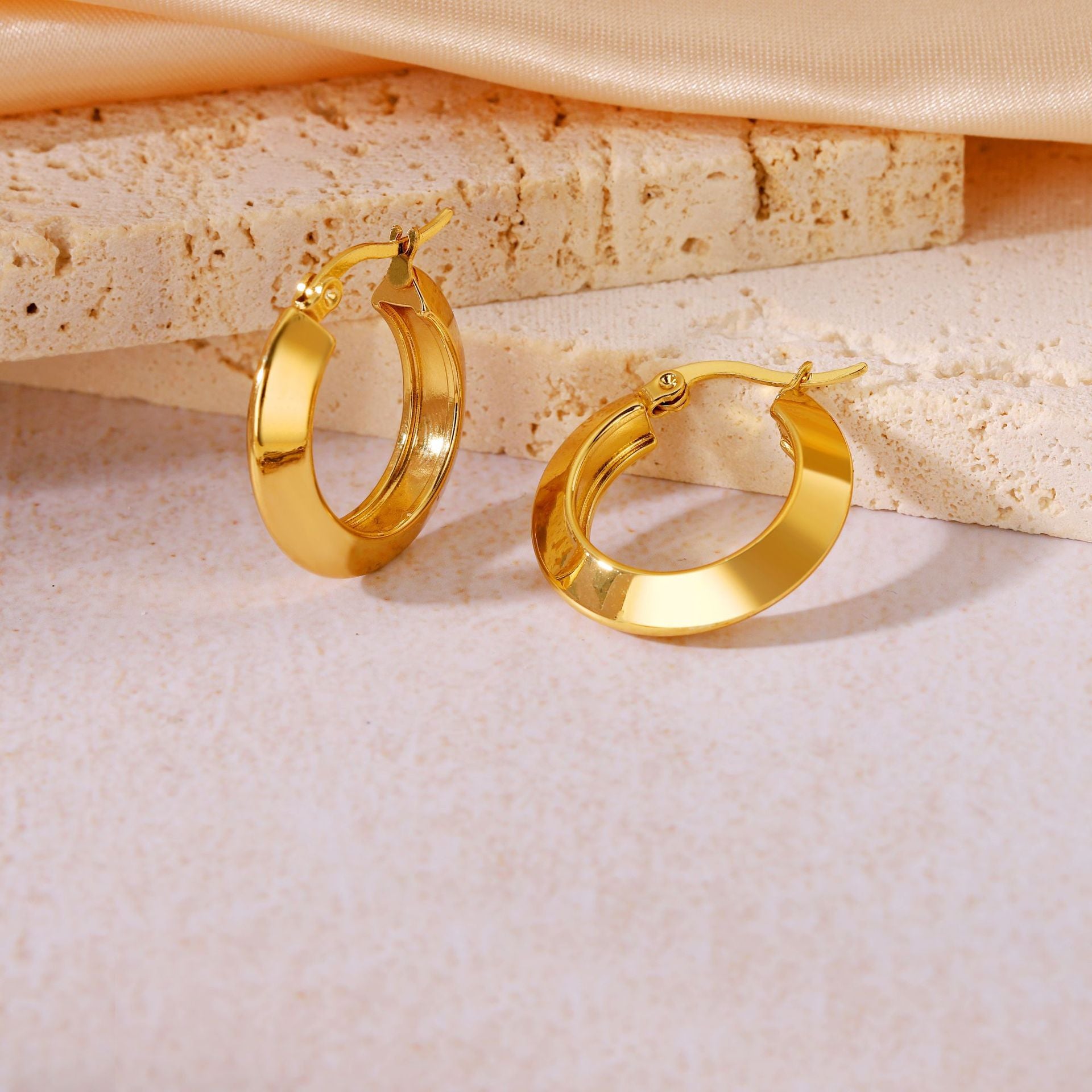 Wholesale  Hypoallergenic Jewelry  Titanium Steel Earrings