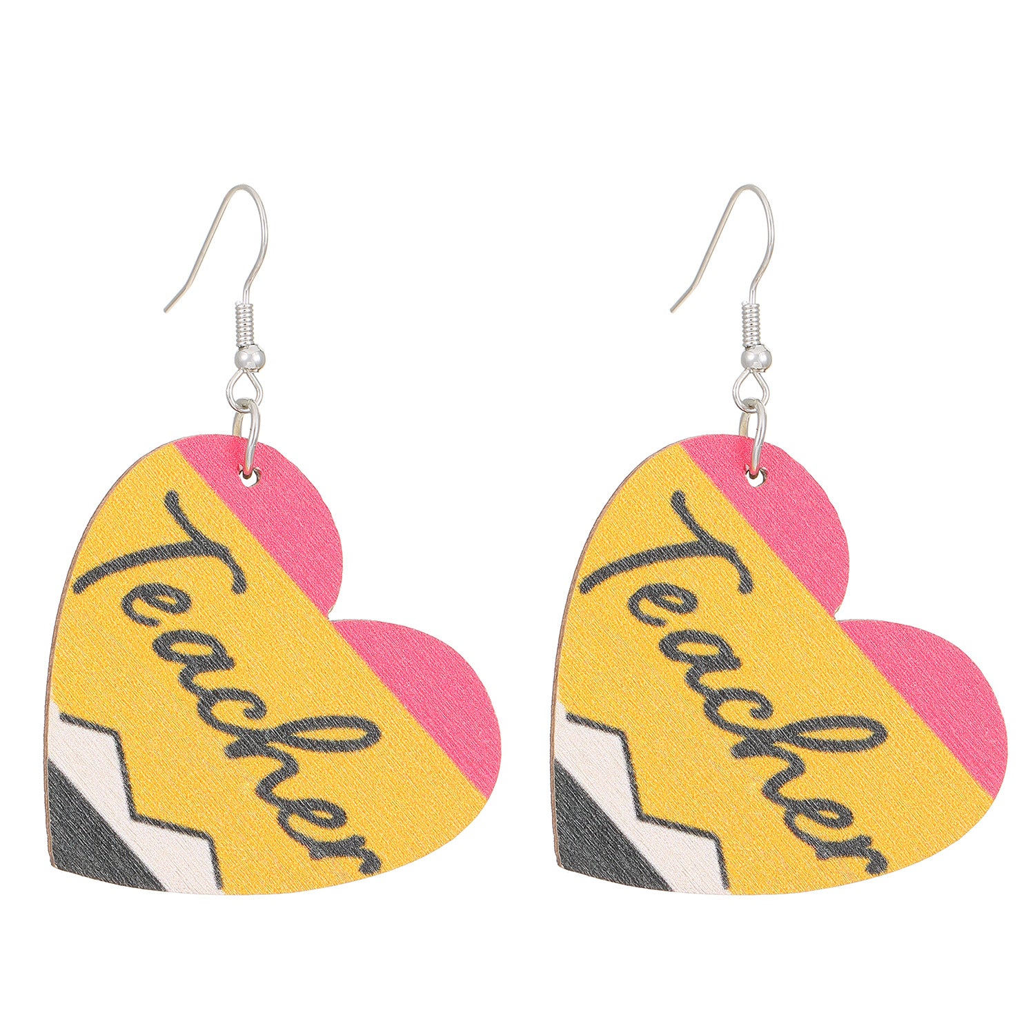 Wholesale  Ballet Dancing Cat Wood Earrings