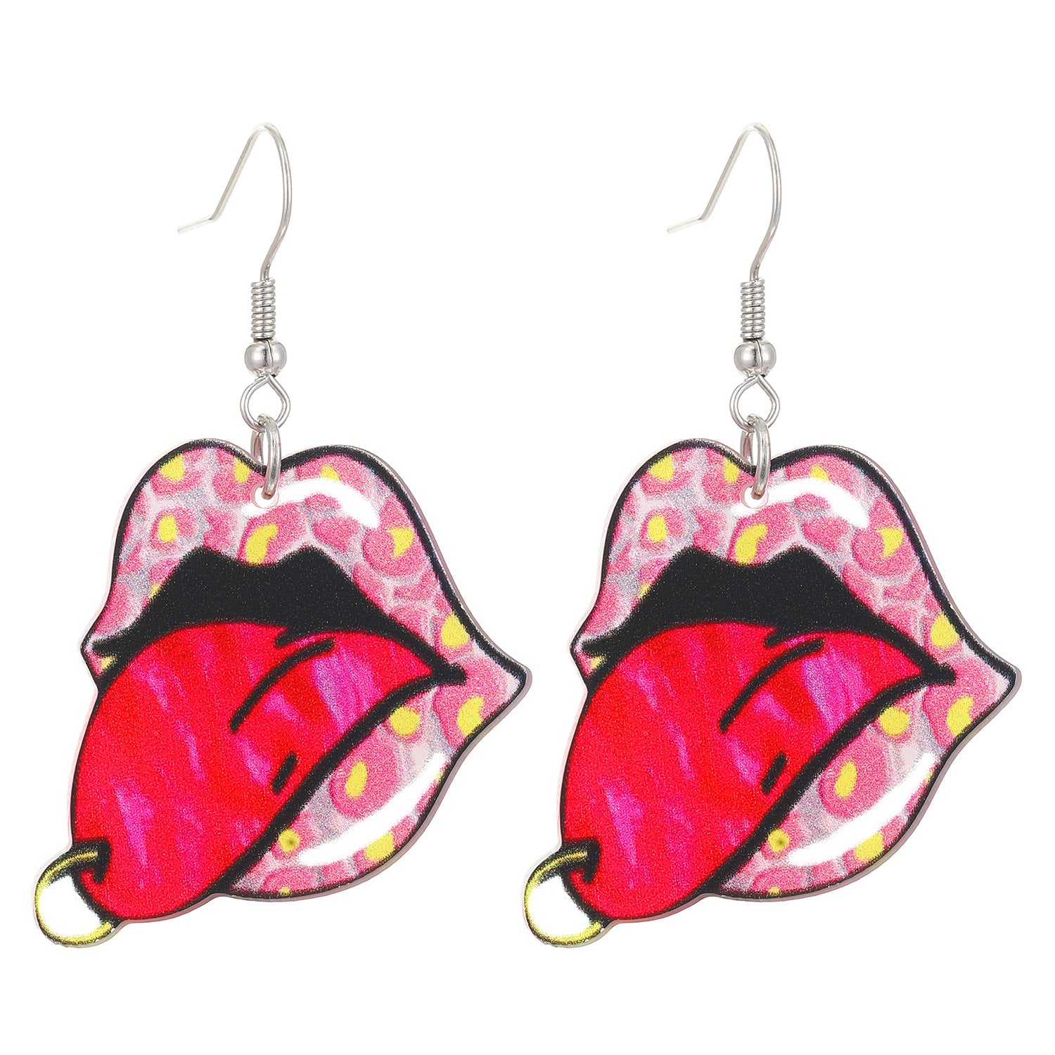 Wholesale Acrylic Cartoon Earrings  Cherry Skull Frog Fashion Accessory