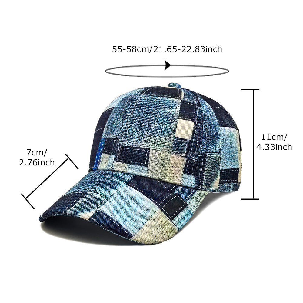 Wholesale  Cowboy Baseball Cap Printed Hat Baseball Cap