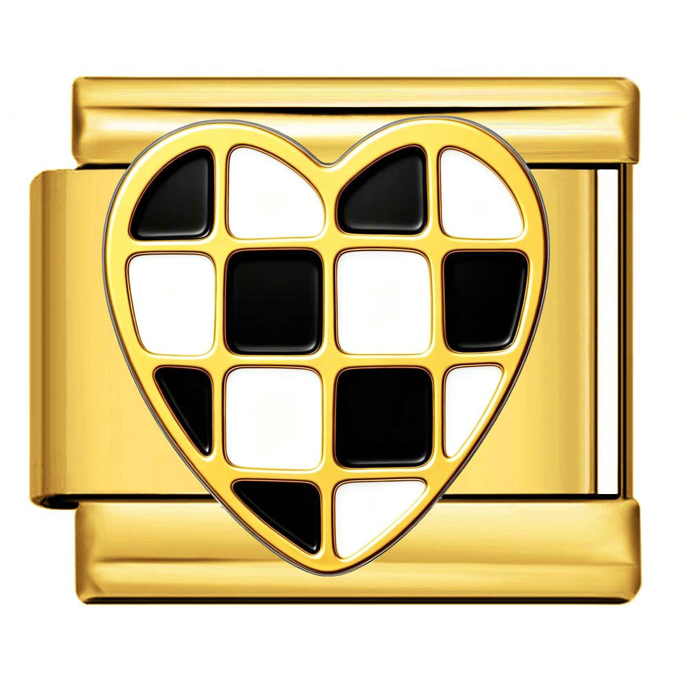 Wholesale Gold Italian Modular Charm Bracelet Stainless Steel Welded Plating DIY Jewelry Accessory for Boutique Resale