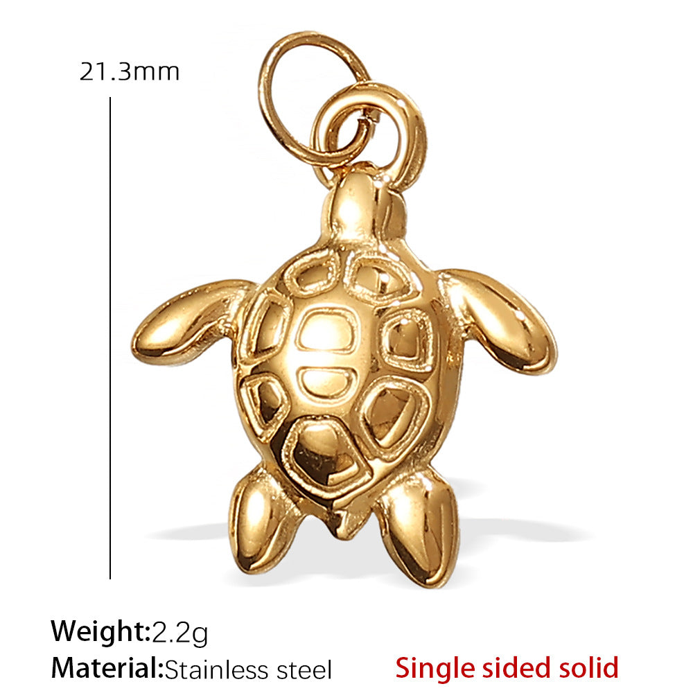 Wholesale Stainless Steel Turtle Starfish Marine Life  Charms