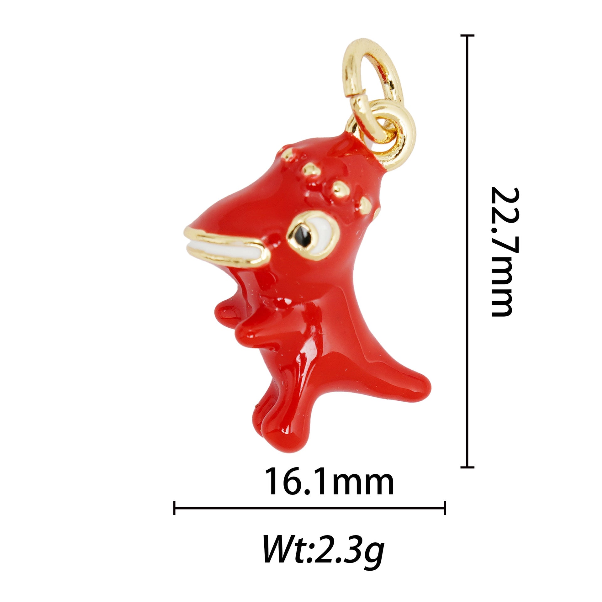 Wholesale 10pcs Electroplated Ladies 18k Necklace Decorations Pendant