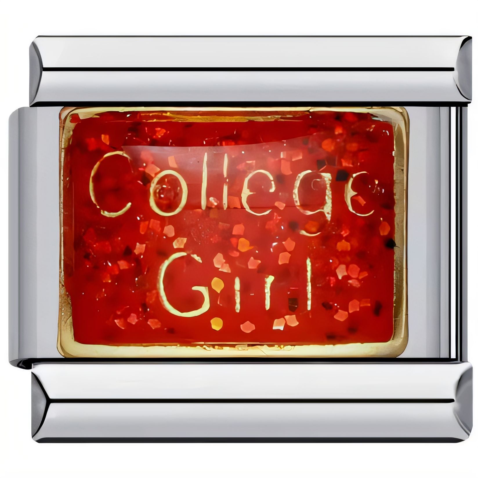 Wholesale  Italian Charm Bracelet 9mm DIY Steel Bottom  Creative Stainless Steel Composable Bracelet