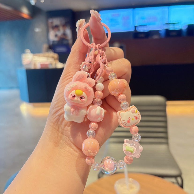 Wholesale Funny and Cute  Popular Cute Phone Chain Keychain Bag Pendant Accessories Wholesale Holiday Gifts