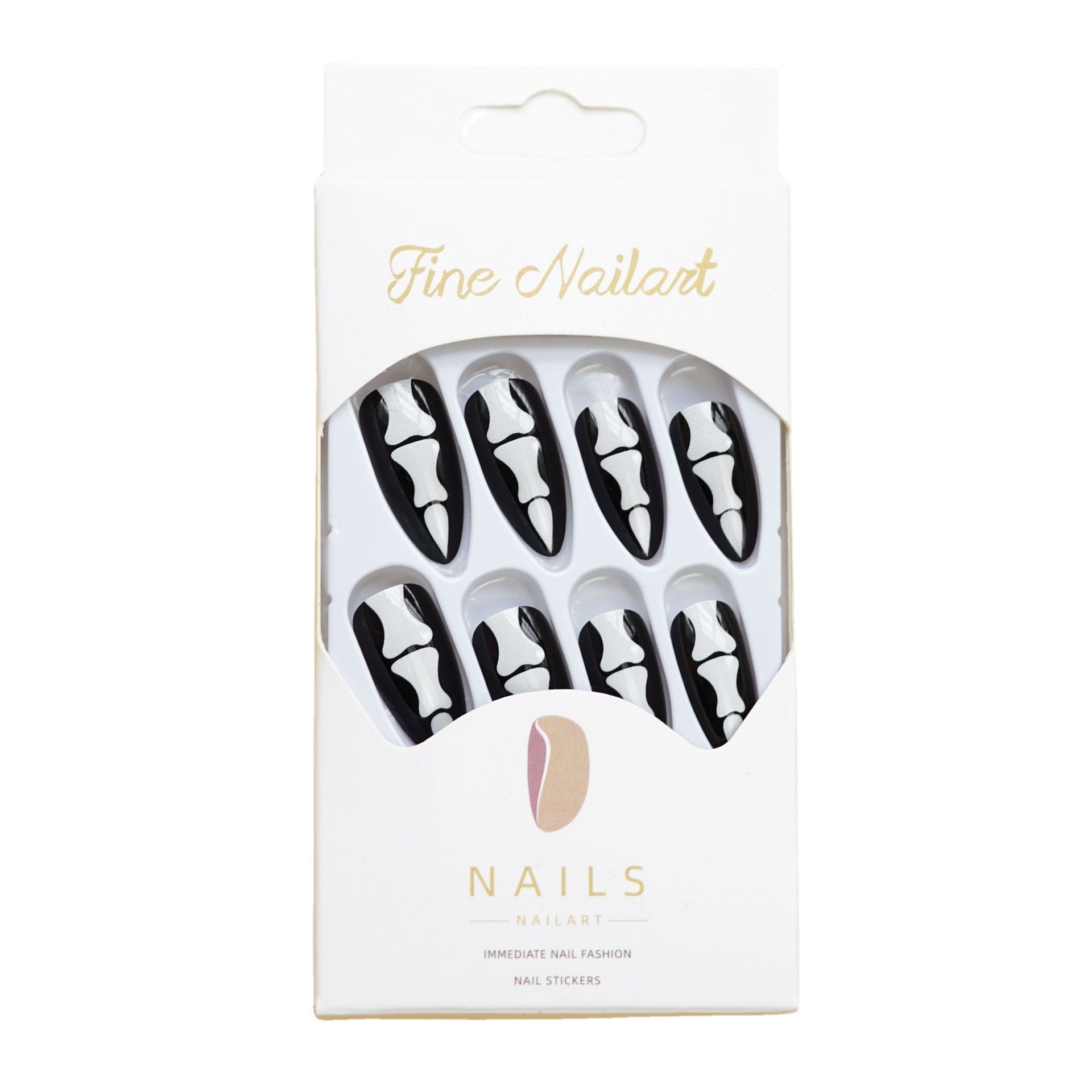 Wholesale 24 Pieces/ box  Nails Kits Nail Stickers