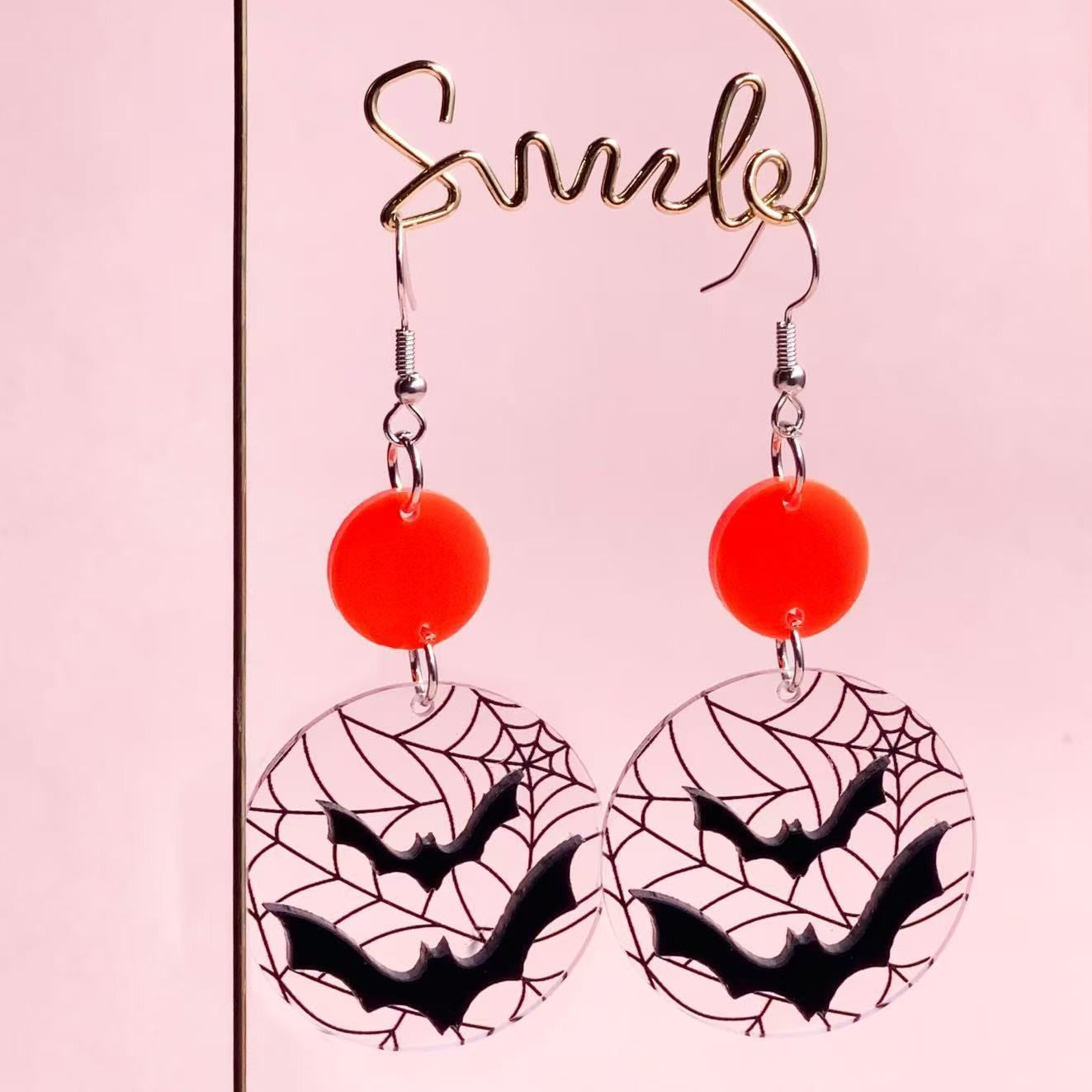 Wholesale  Ghost Acrylic Earrings