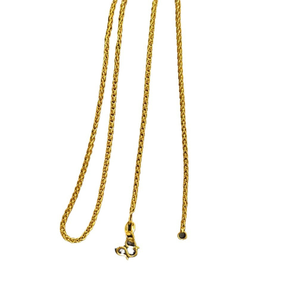 Wholesale sweater chain rice button jewelry necklace