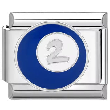 Wholesale  Italian Charm Bracelet 9mm DIY Billiards Snooker  Creative Stainless Steel Composable Bracelet