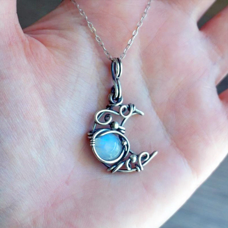 Wholesale  moonstone pendant necklace
