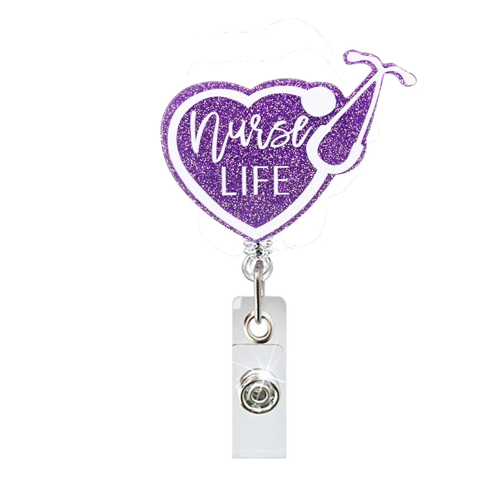 Wholesale Jesus Badge Reel Keychain