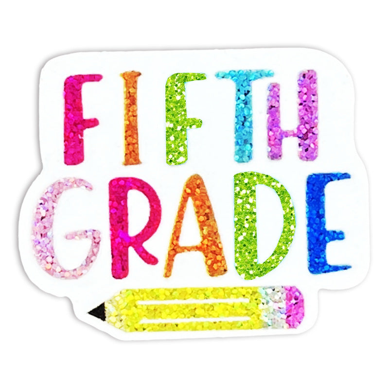 Wholesale teacher brooch school season back to school grade brooch