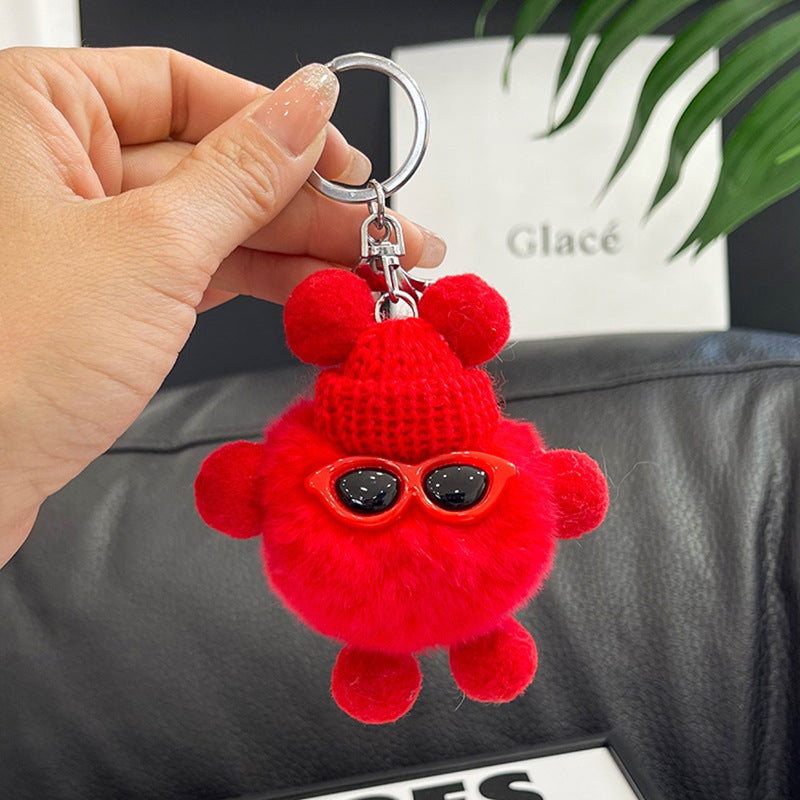 Wholesale Plush Briquettes Monster Keychains ACC-KC-Chengx003