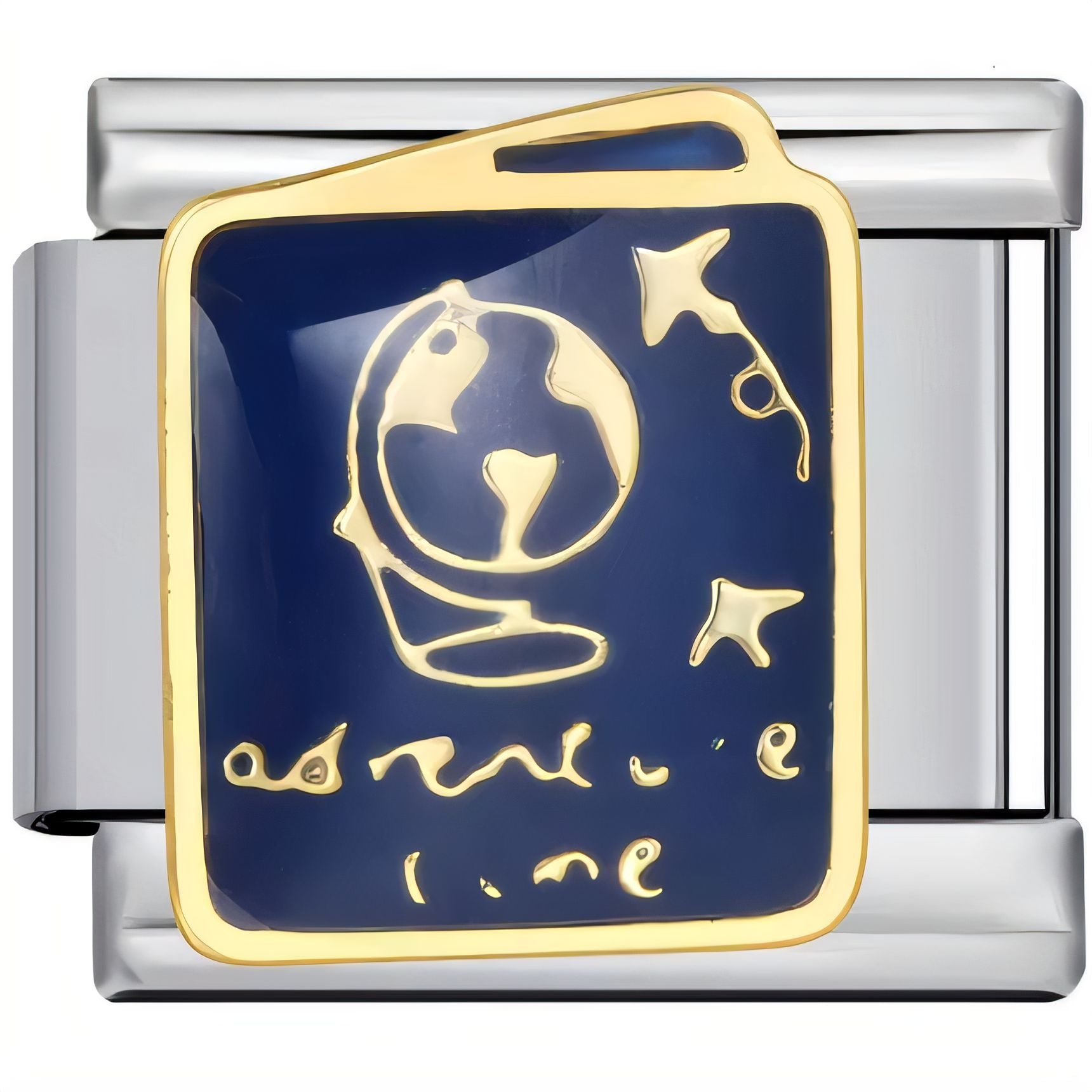 Wholesale Italian Charm Bracelet 9mm DIY Splicing Heart Moon Stainless Steel Composable Bracelet