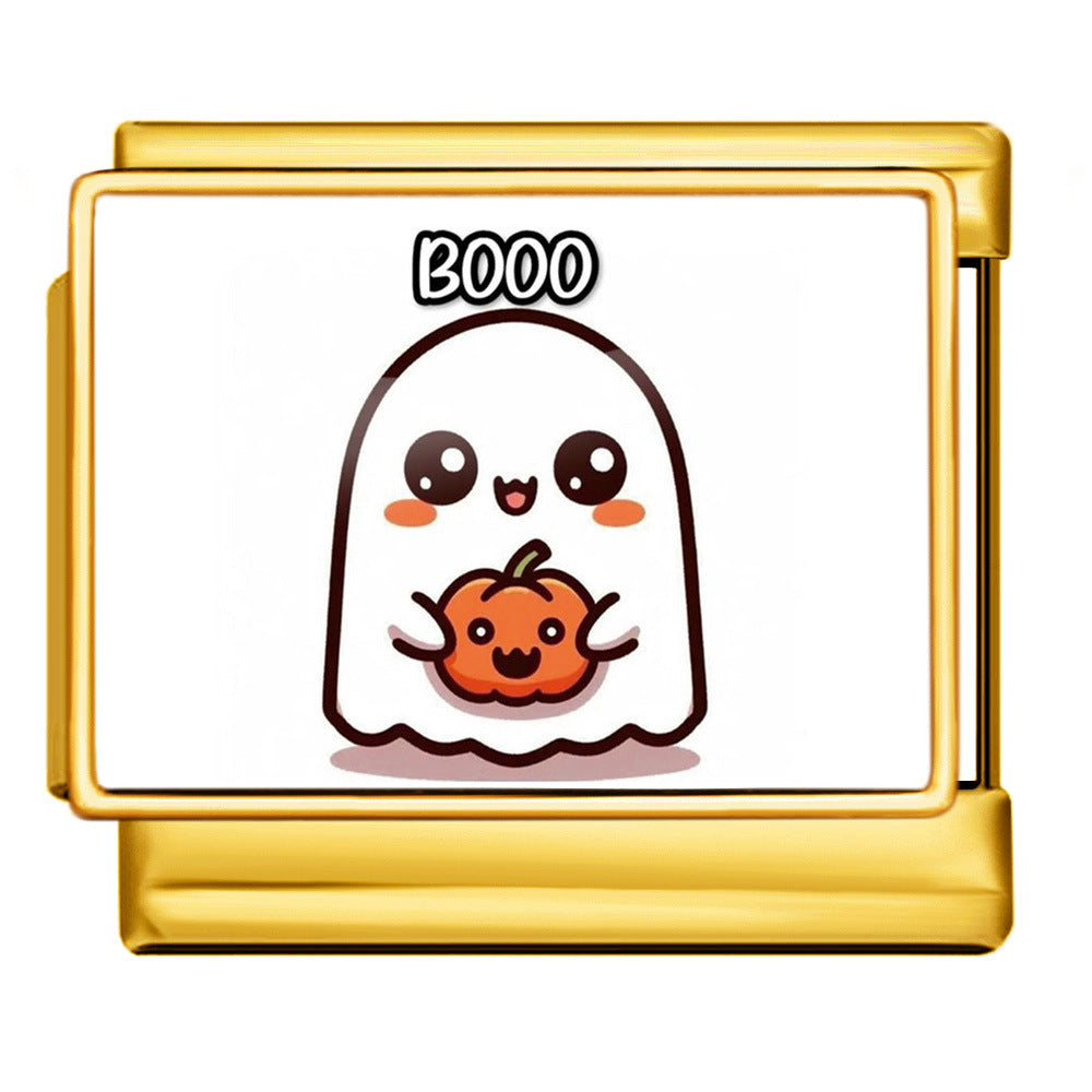 Wholesale  Italian Charm Bracelet 9mm DIY elastic personalized  Creative Stainless Steel Composable Bracelet