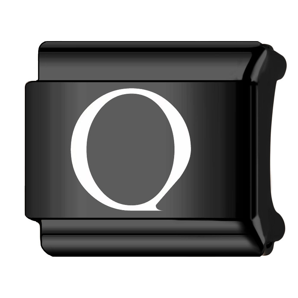 Wholesale Italian Charm Bracelet 9mm DIY Splicing Laser Letters Stainless Steel Composable Bracelet