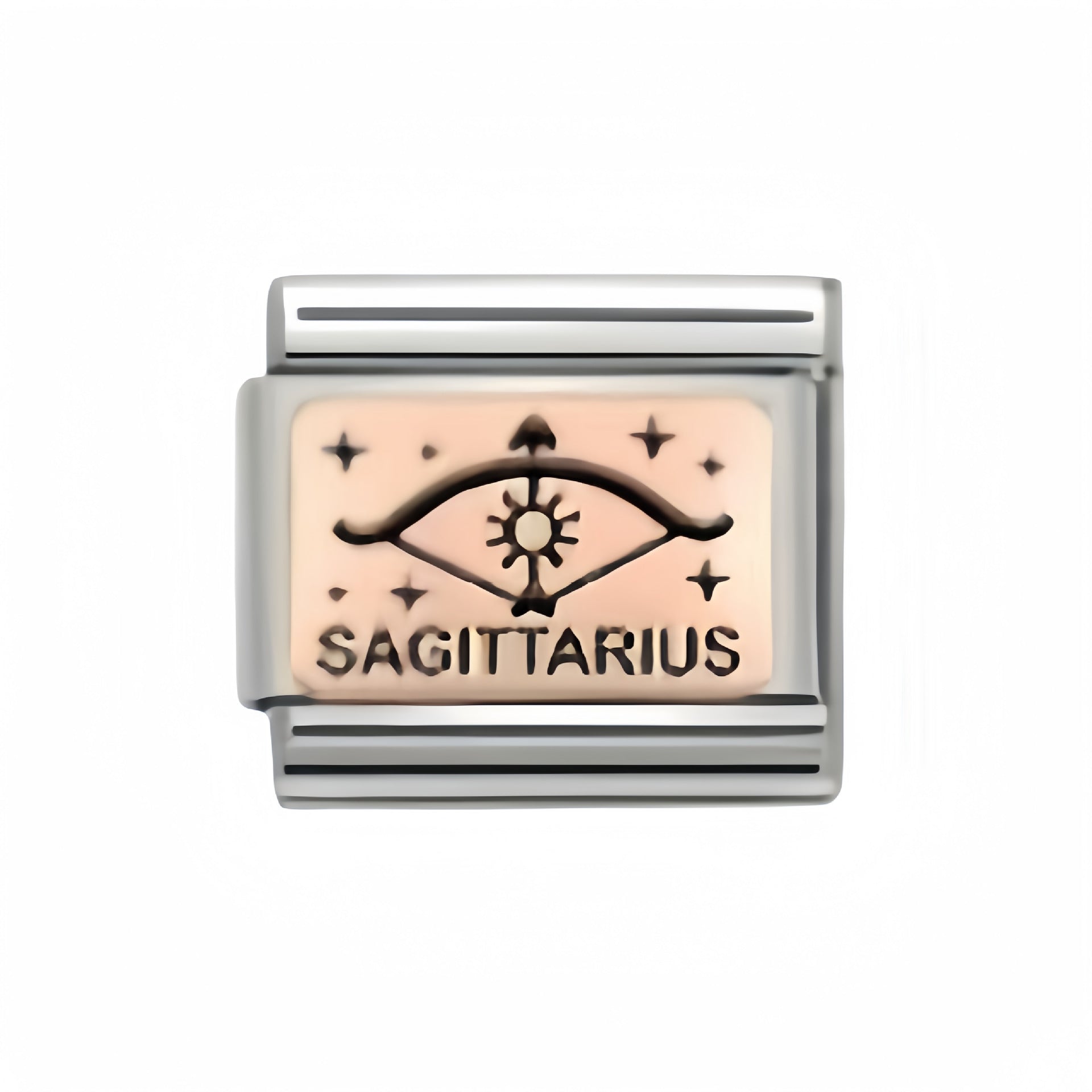 Wholesale Italian Charm Bracelet 9mm DIY Twelve Contion Series  Creative Stainless Steel Composable Bracelet