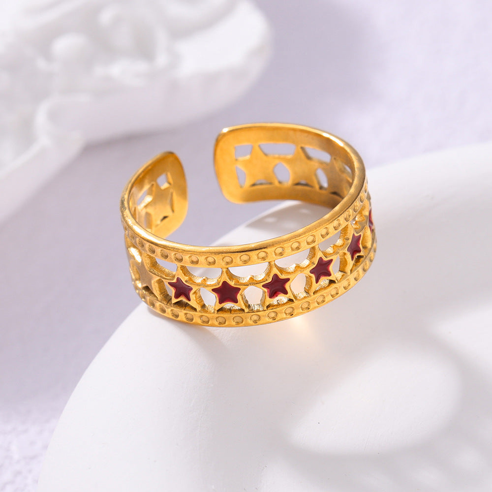 Wholesale Stainless steel open ring