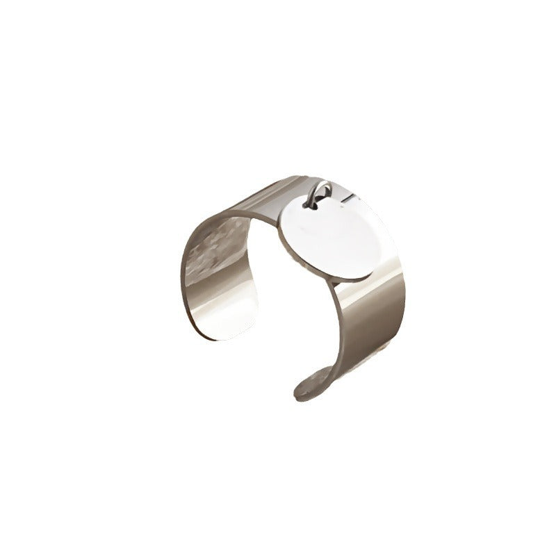 Wholesale Light luxury  Stainless steel  18K ring