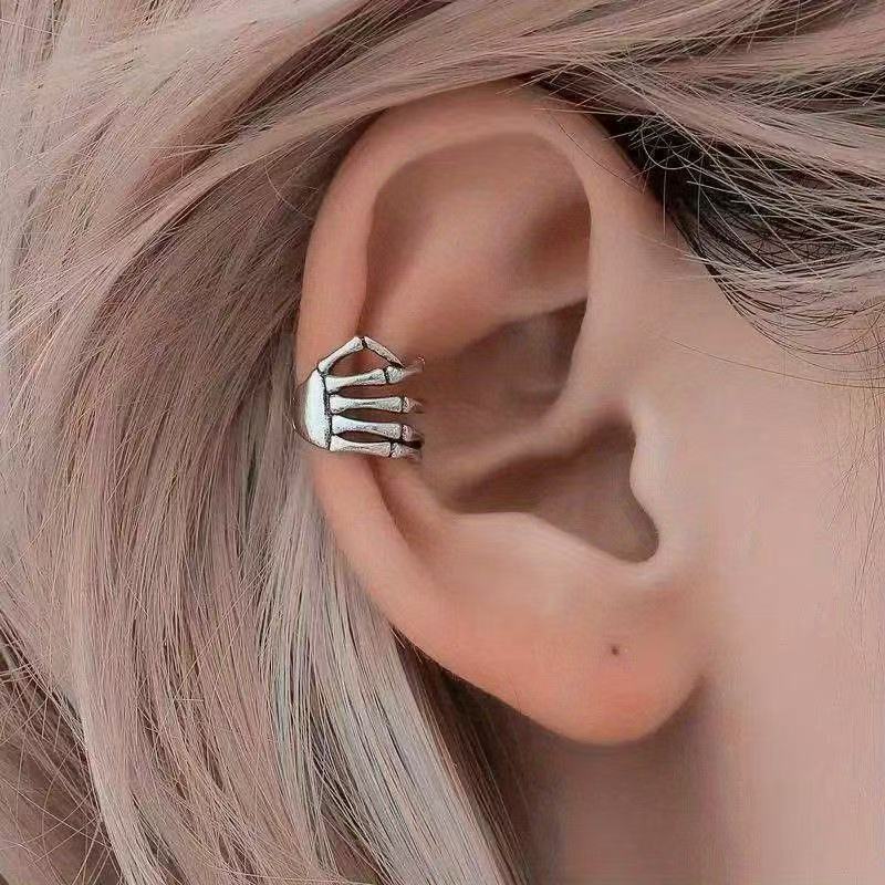 Wholesale Skull Ring Dark Street Style Unisex Retro Jewelry Fashion Accessory Gift