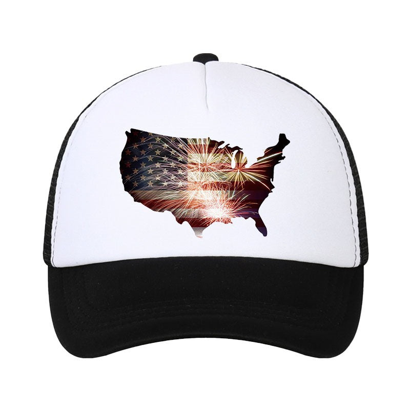 Wholesale  Independence Day sponge baseball cap