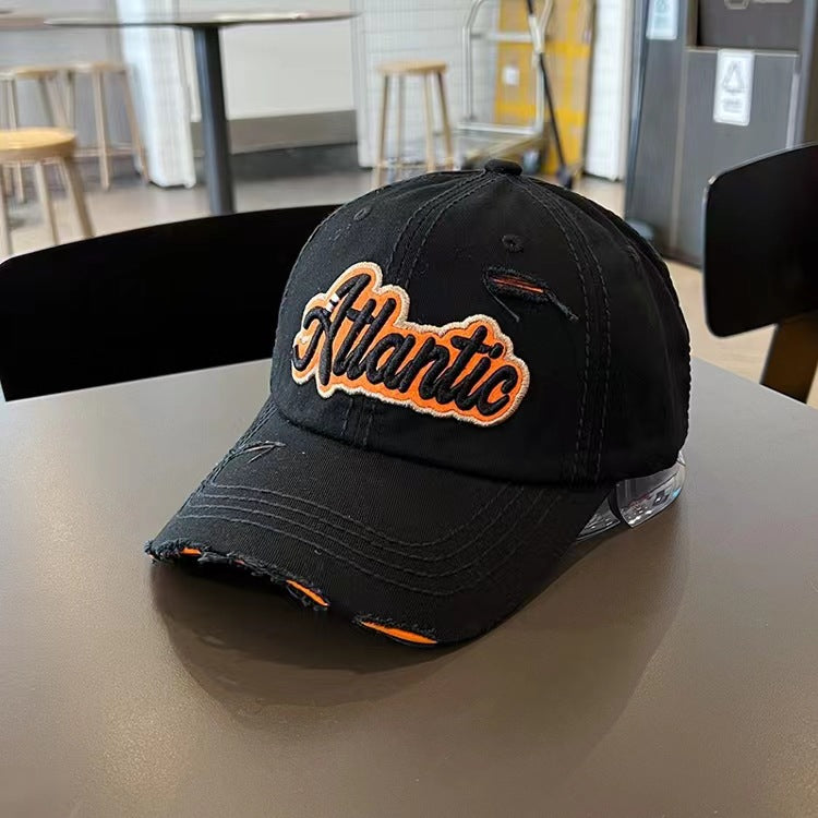 Wholesale Ripped Washed Cotton Baseball Cap